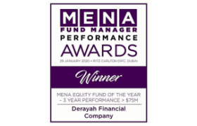 3 year performance award > $75 from MENA FUND MANAGER 2020