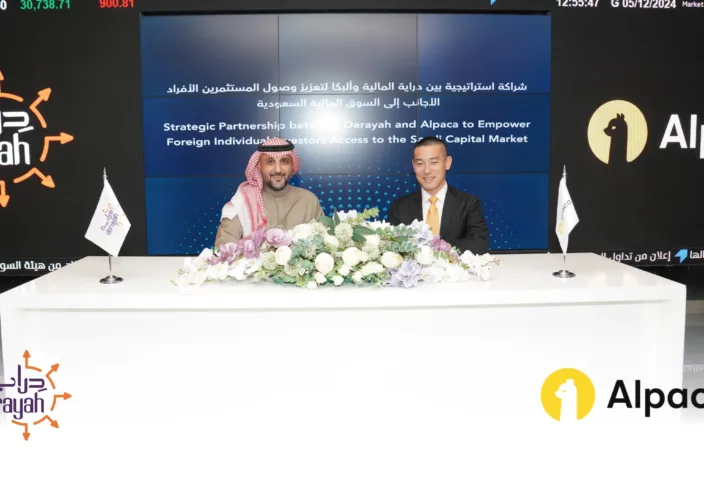 Derayah Financial and Alpaca Join Forces to Expand Foreign Investor Access to Saudi Arabia’s Market.