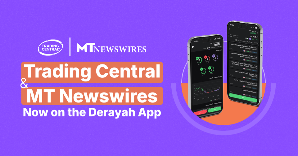 Trading Central and MT Newswires now on Derayah App